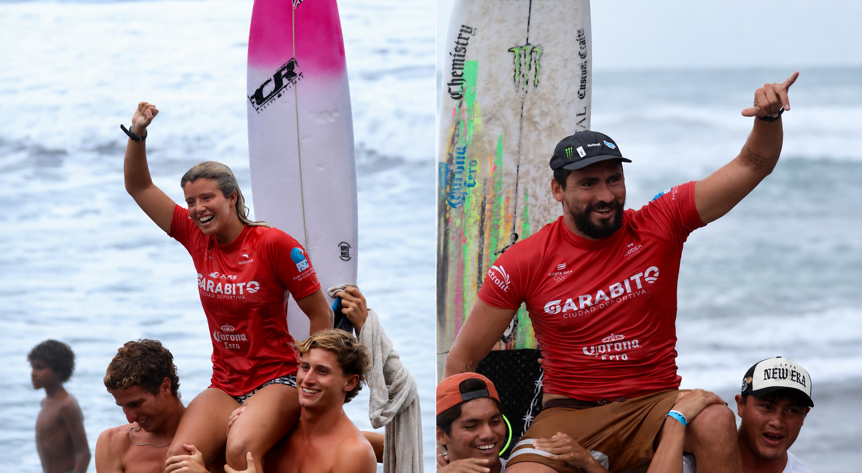 Vicky Muñoz y Bryan Pérez se llevan el ALAS Global Tour Garabito Pro